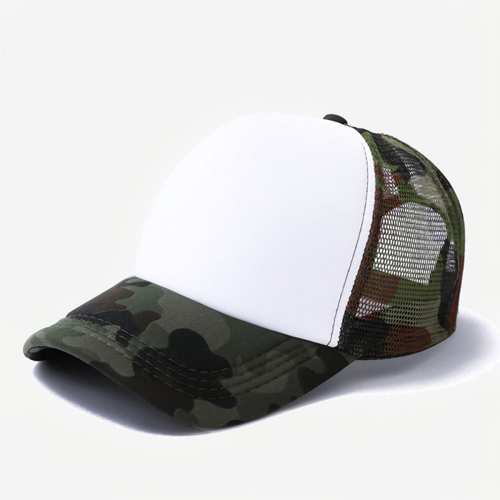 Trucker Cap Mesh - قبعة صيفية للجنسين، مصنوعة من قماش
