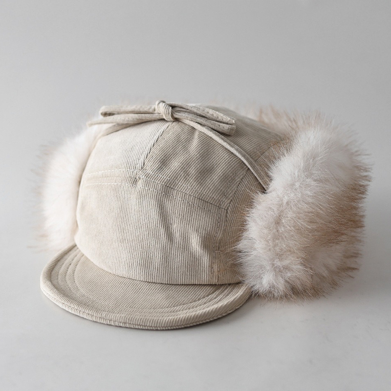 قبعة بومبر من قماش الكوردوروي، - مراجعة Corduroy Cap 5 Panel وسعره