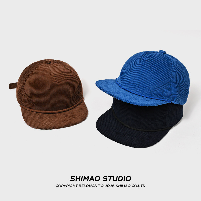 قبعة بيسبول مخملية خفيفة بحواف - مراجعة Corduroy Cap 5 Panel وسعره