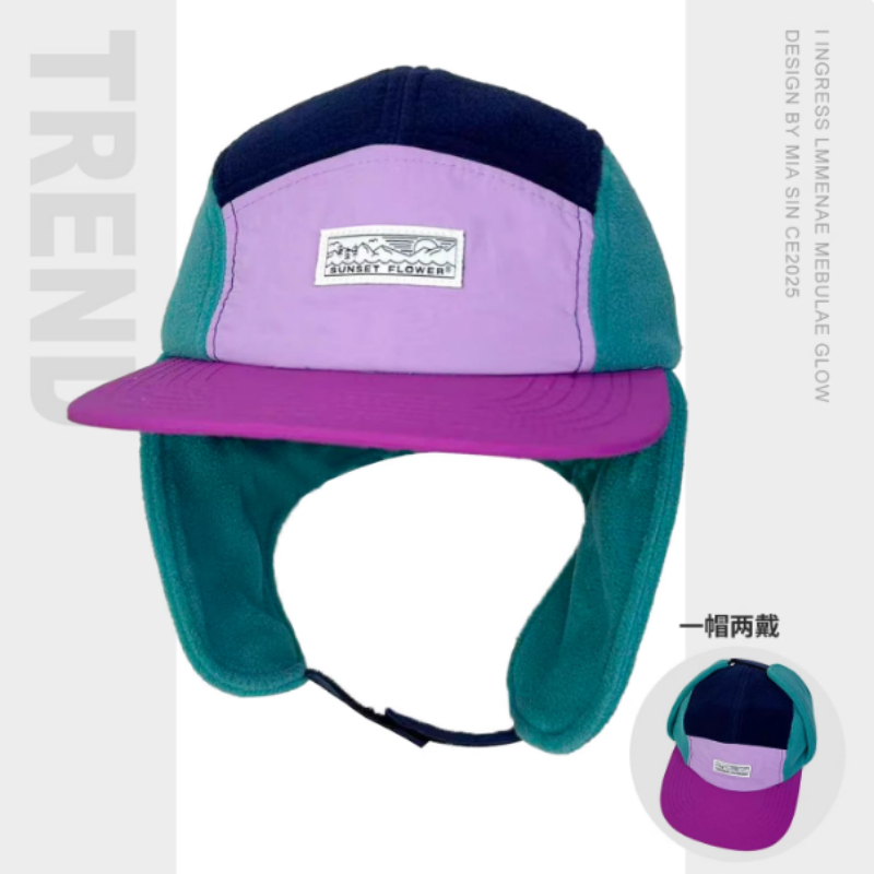 الكورية الشتاء القطبية الصوف ا - مراجعة Corduroy Cap 5 Panel وسعره