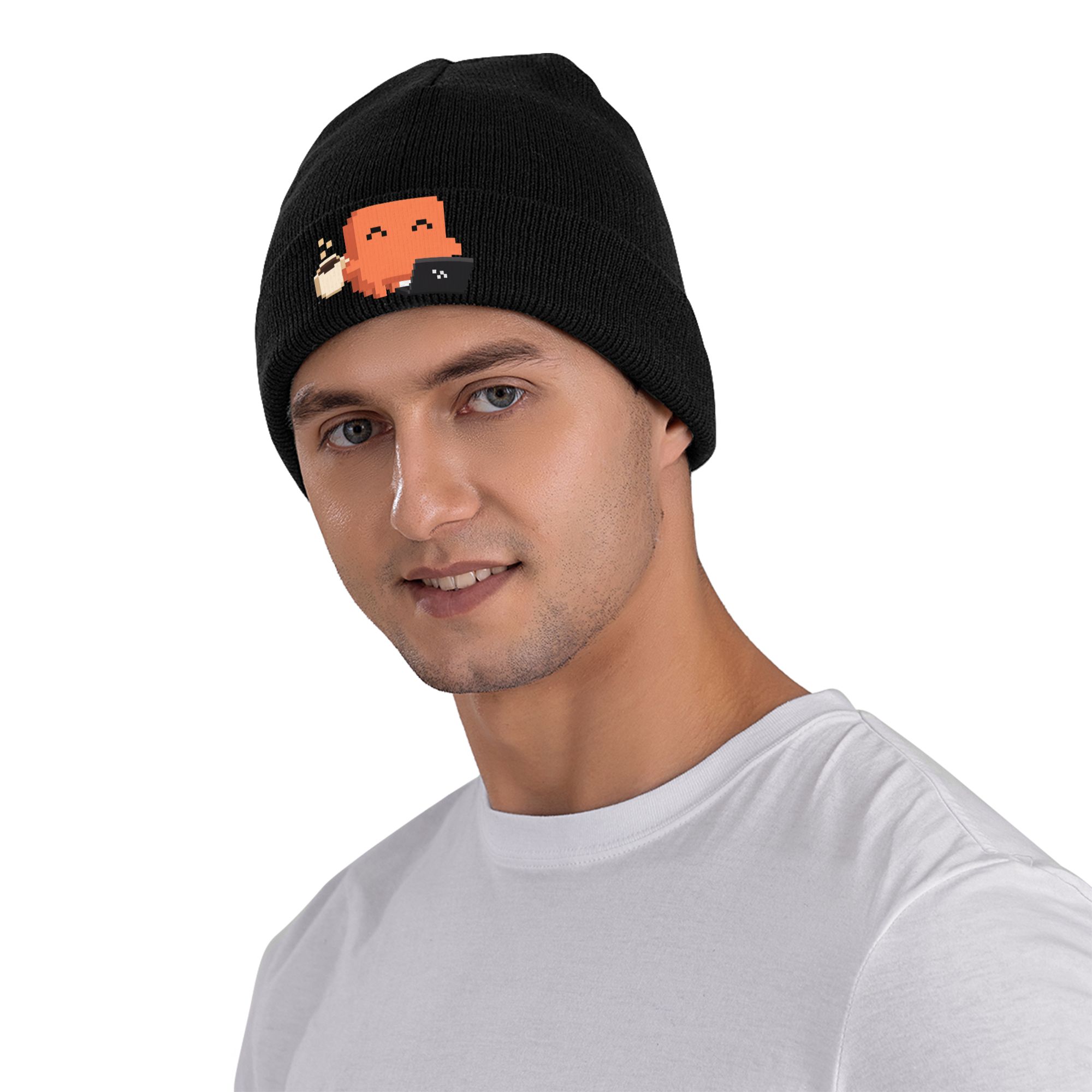 قبعات شتوية دافئة منسوجة للرجا - مراجعة Beanie Cuffed Knit وسعره