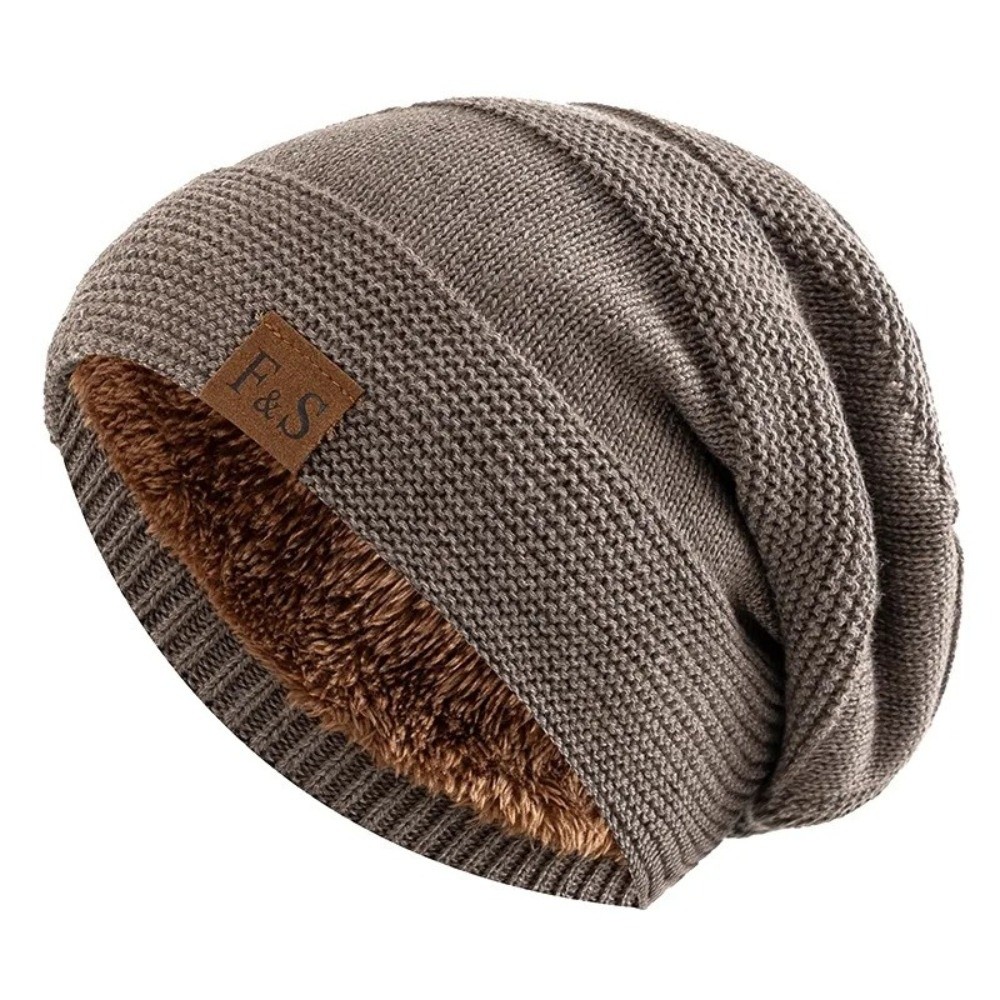 قبعة شتوية كاجوال مبطنة بالفرو - مراجعة Beanie Cuffed Knit وسعره