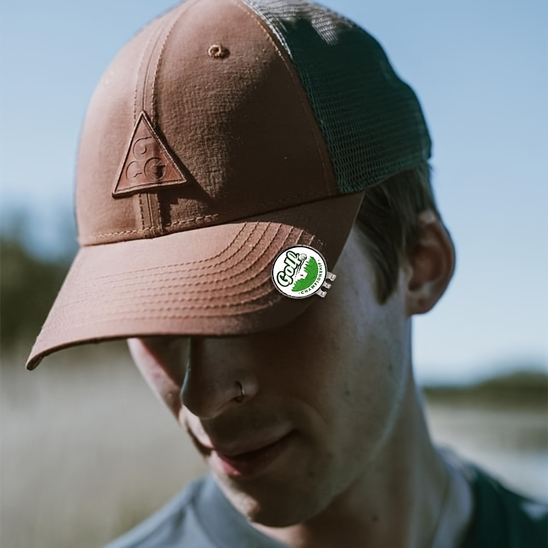 مشبك قبعة جولف مخصص للصور، مشب - مراجعة Golf Cap Dad وسعره