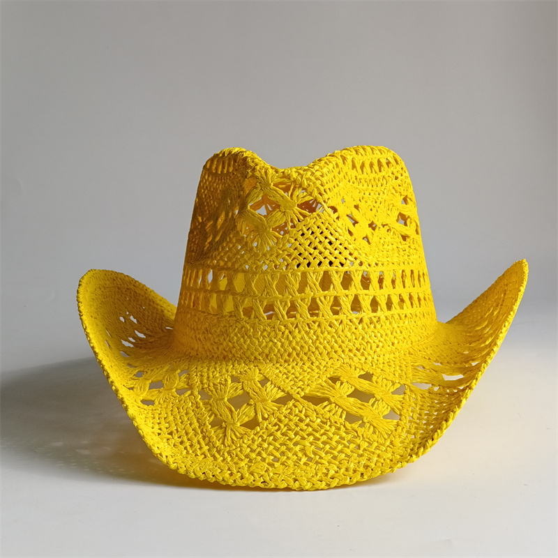القبعات النسائية قبعة رعاة الب - مراجعة Cowboy Hat Straw وسعره