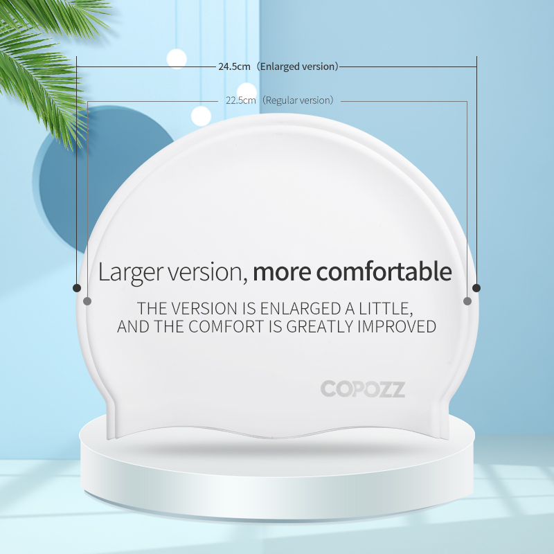نمط الكبار قبعات السباحة الرجا - مراجعة Swim Hat Silicone وسعره
