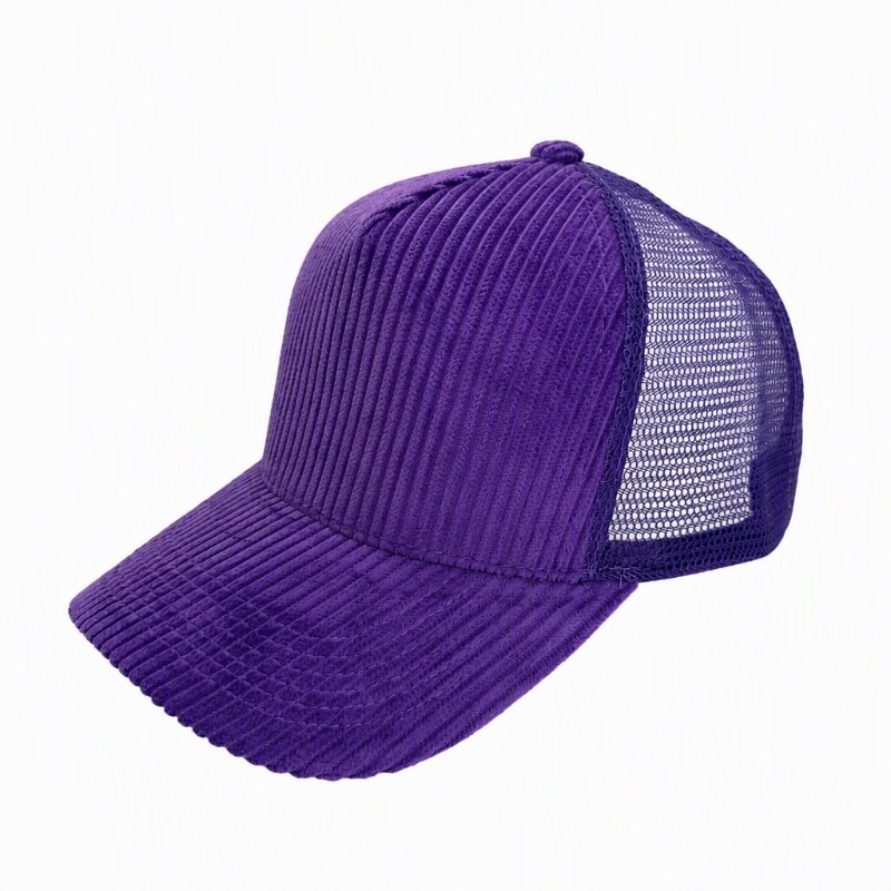 قبعة بيسبول مخصصة بشعار مطرز،  - مراجعة Corduroy Cap 5 Panel وسعره