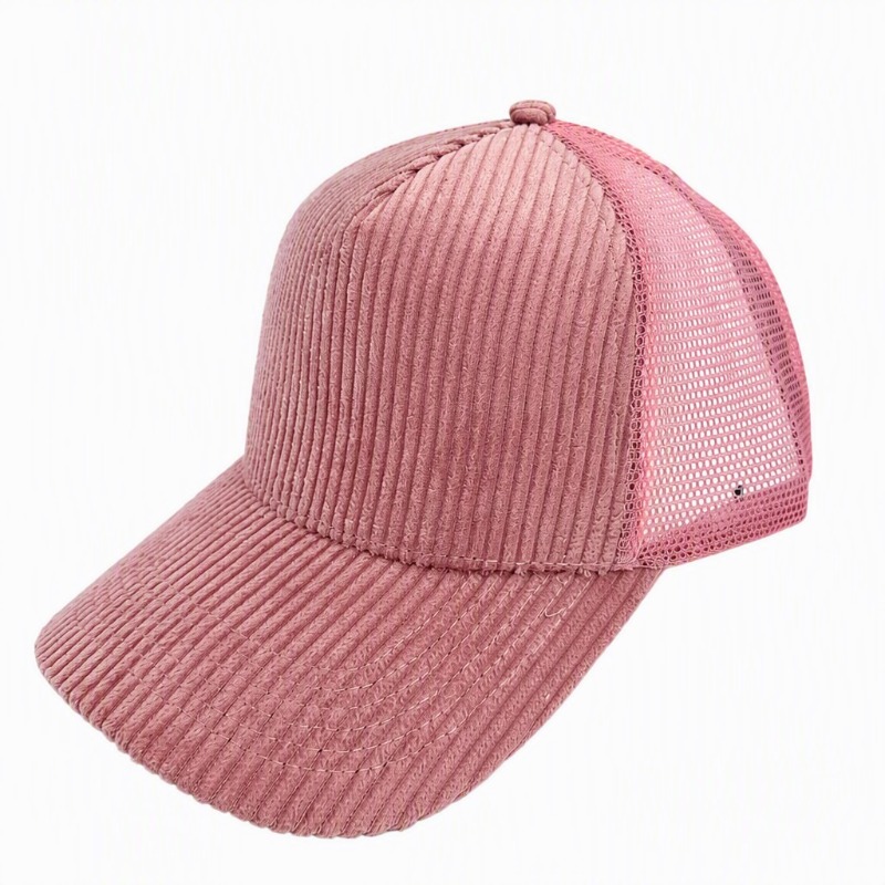 قبعة بيسبول مخصصة بشعار مطرز،  - مراجعة Corduroy Cap 5 Panel وسعره
