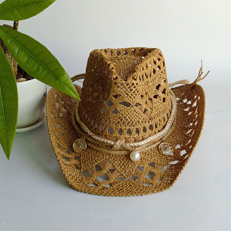 قبعة رعاة البقر الغربية المصنو - مراجعة Cowboy Hat Straw وسعره