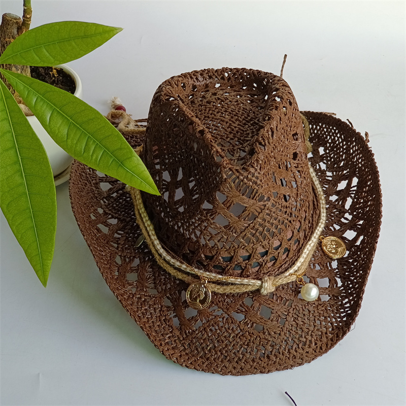 قبعة رعاة البقر الغربية المصنو - مراجعة Cowboy Hat Straw وسعره