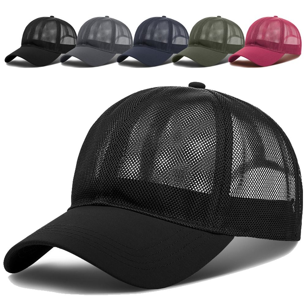 قبعة بيسبول شبكية بالكامل، قاب - مراجعة Trucker Cap Mesh وسعره